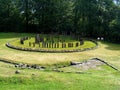 The ruins of dacians Sarmizegetusa Regia, also Sarmisegetusa, Sarmisegethusa